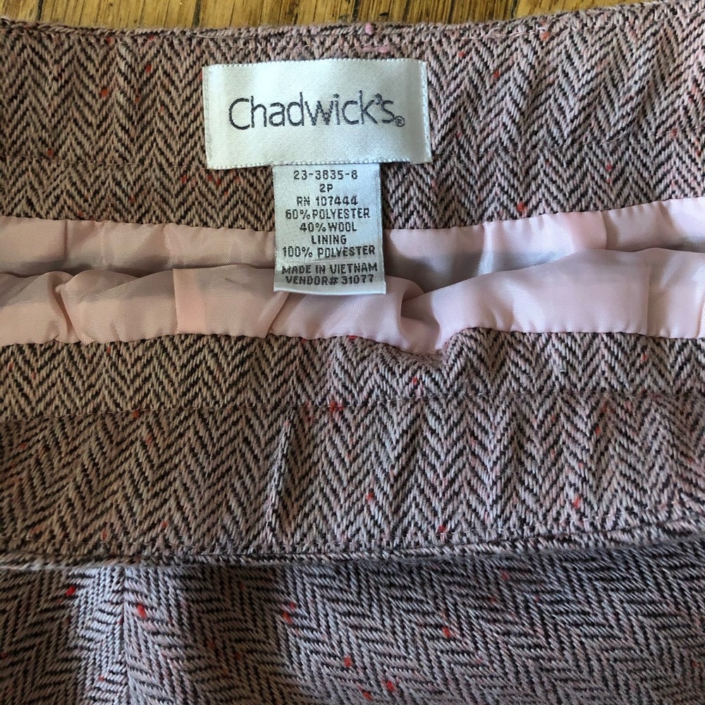 Pink mid length skirt - Picture 3 of 3